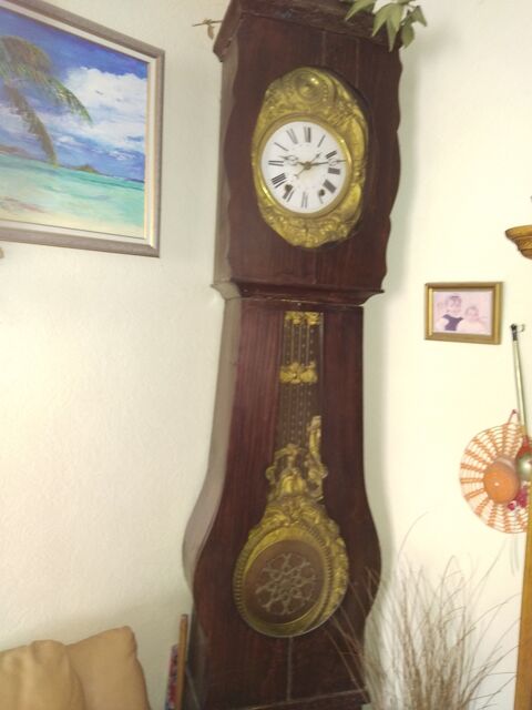 Horloge comtoise bois et dorures 400 Chartrettes (77)