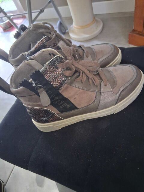 BOTTINES MUSTANG BEIGE Royan (17)