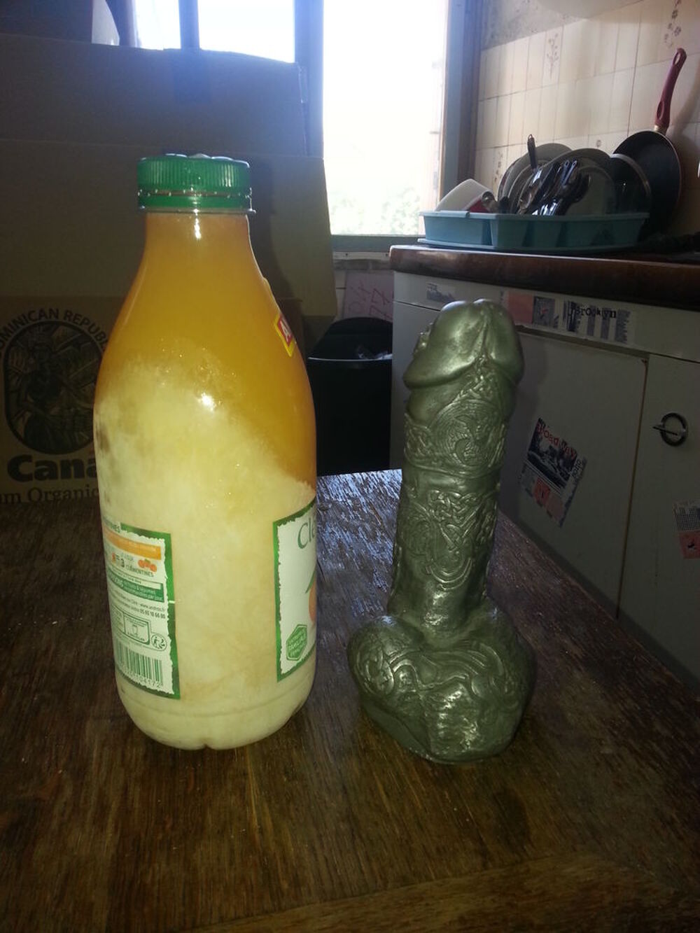 objet d'art rare phallus tribale en fer
Décoration