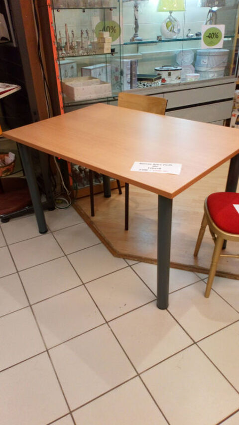BUREAU HÊTRE CARRE OU TABLE 90 Caugé (27)