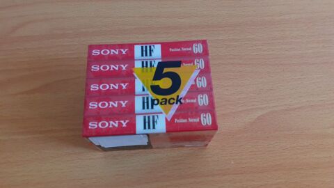 Lot de 5 cassettes audio Sony 60 mn 25 Grisolles (82)