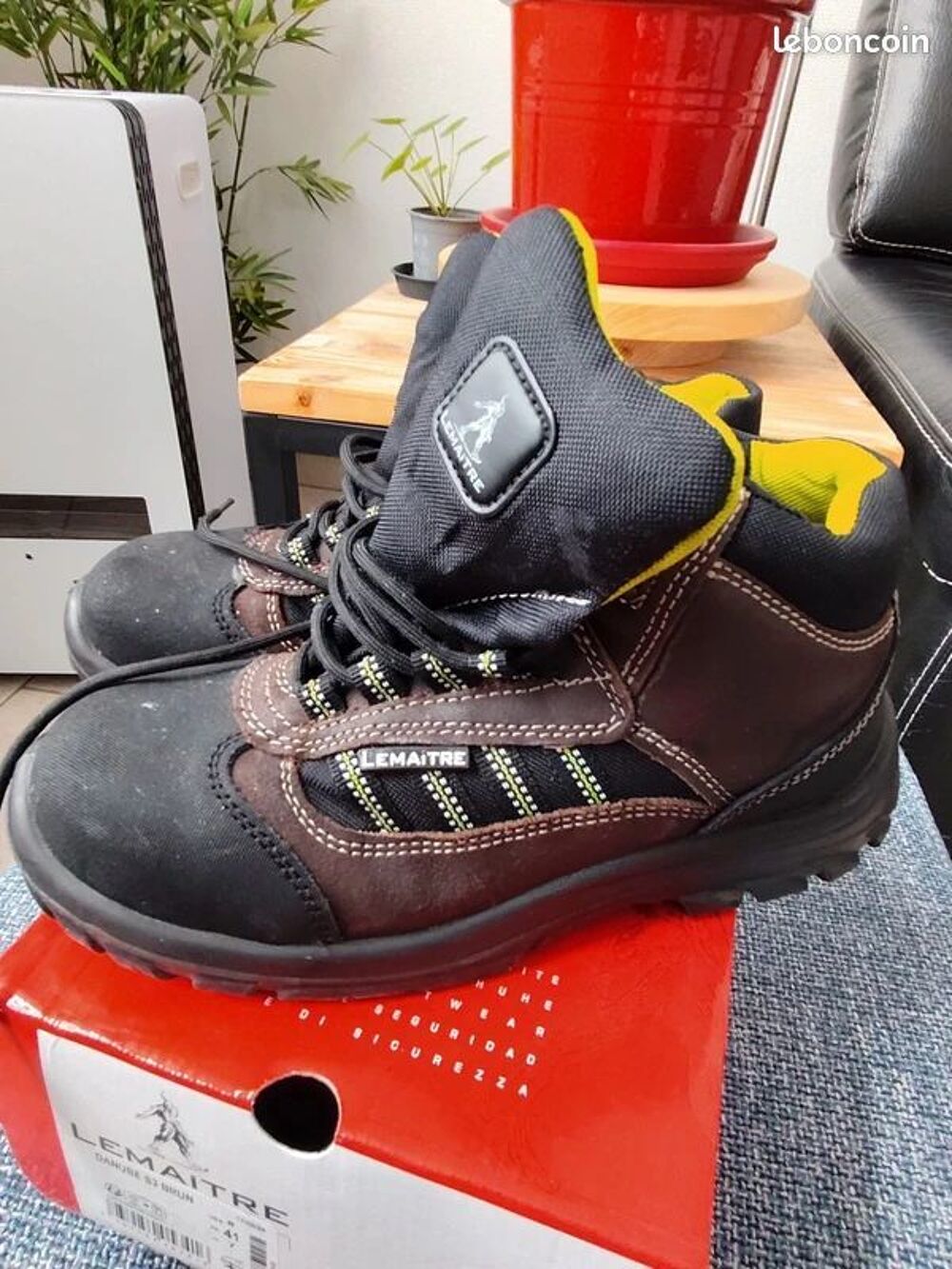 Chaussures de s&eacute;curit&eacute; montantes Danube S3 Lemaitre pointure Chaussures