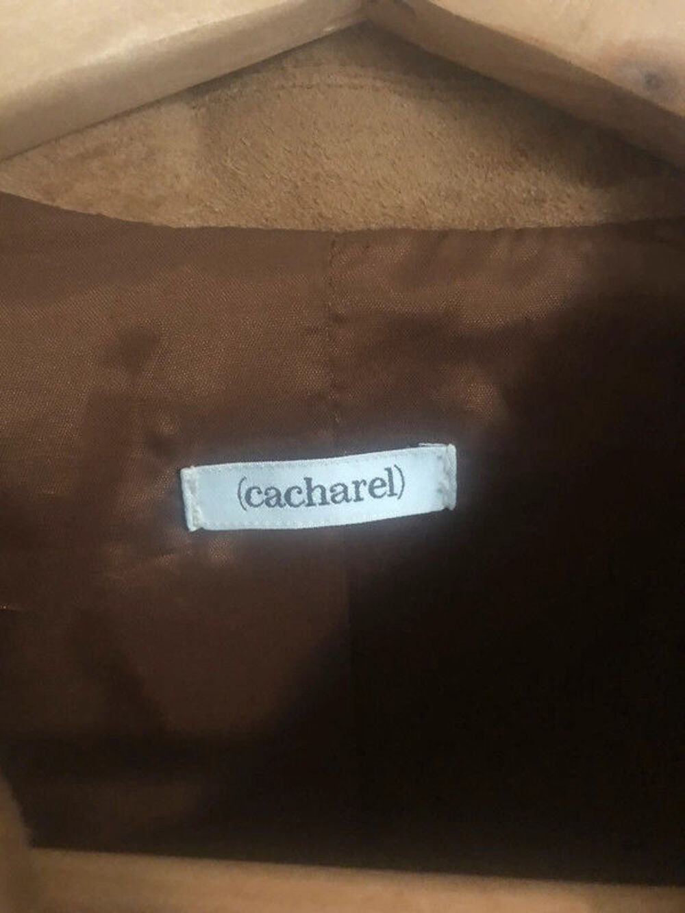 VESTE DAIM CACHAREL Vêtements