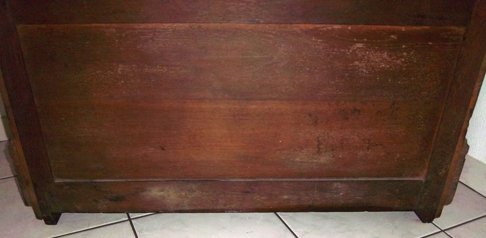 ARMOIRE ANCIENNE TYPE BONNETIERE LINGERE - PORTE AVEC MIROIR Meubles