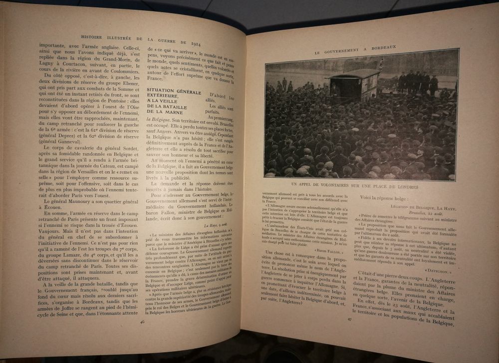 Histoire illustr&eacute;e de la guerre de 1914 