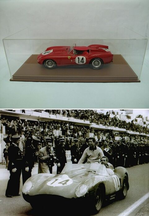 Ferrari 250 TR n°14 Le Mans 1958 MG-Models 1/12 1600 Saint-Amand-les-Eaux (59)