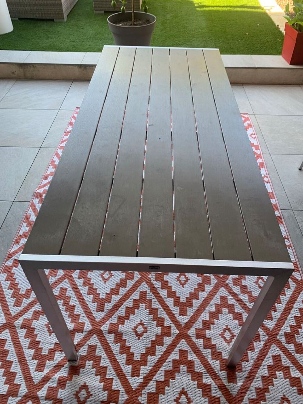 Table aluminium Meubles