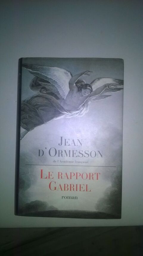 Livre Le Rapport Gabriel 
D'ORMESSON, JEAN 
4 Talange (57)