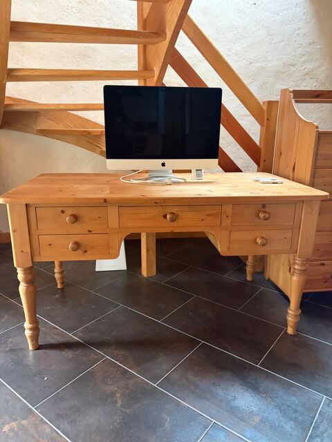 Ensemble Bureau et Chiffonnier Interior's en pin massif 150 Marnay (70)