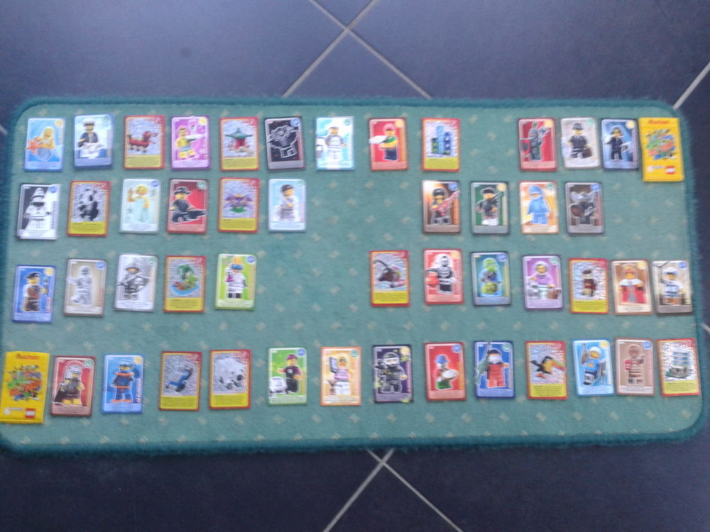  Cartes &Agrave; Collectionner Auchan Lego Cr&eacute;e Ton Monde 