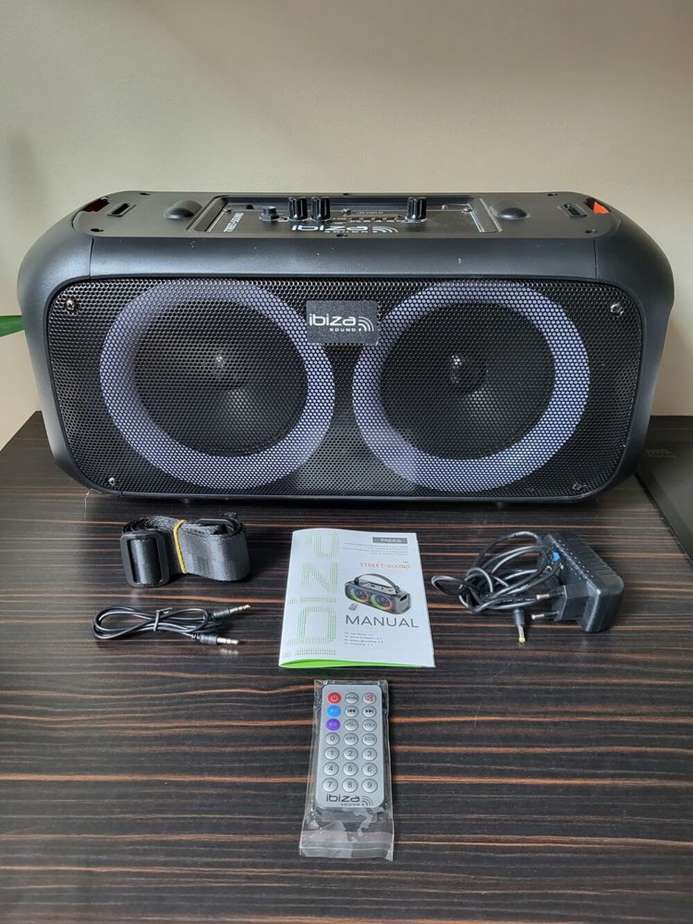 Enceinte Nomade Ibiza Street Sound Audio et hifi