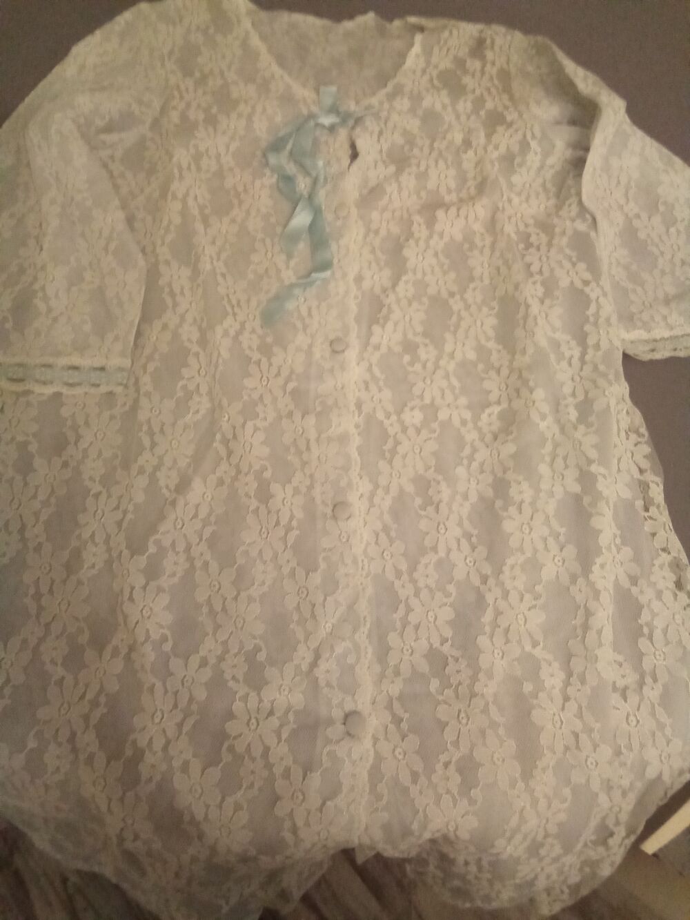 Robe de chambre dentelle Vêtements