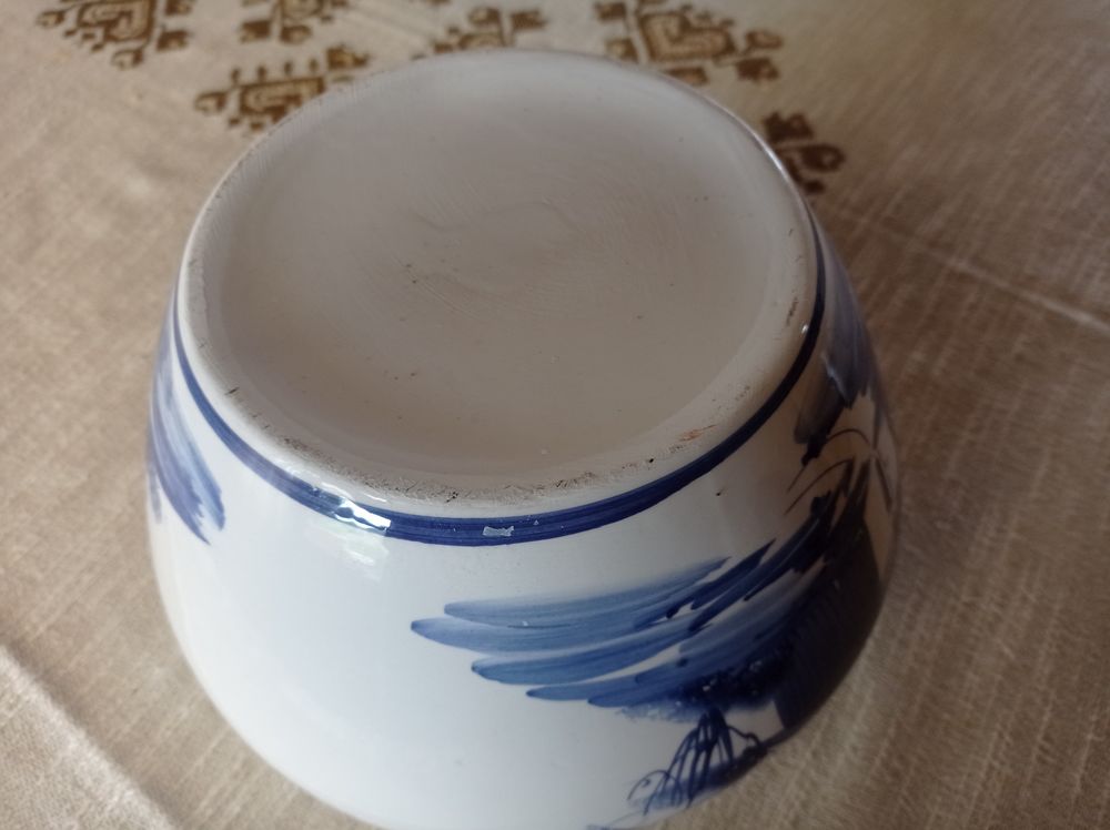 LOT VAISSELLE BLEUE Electroménager