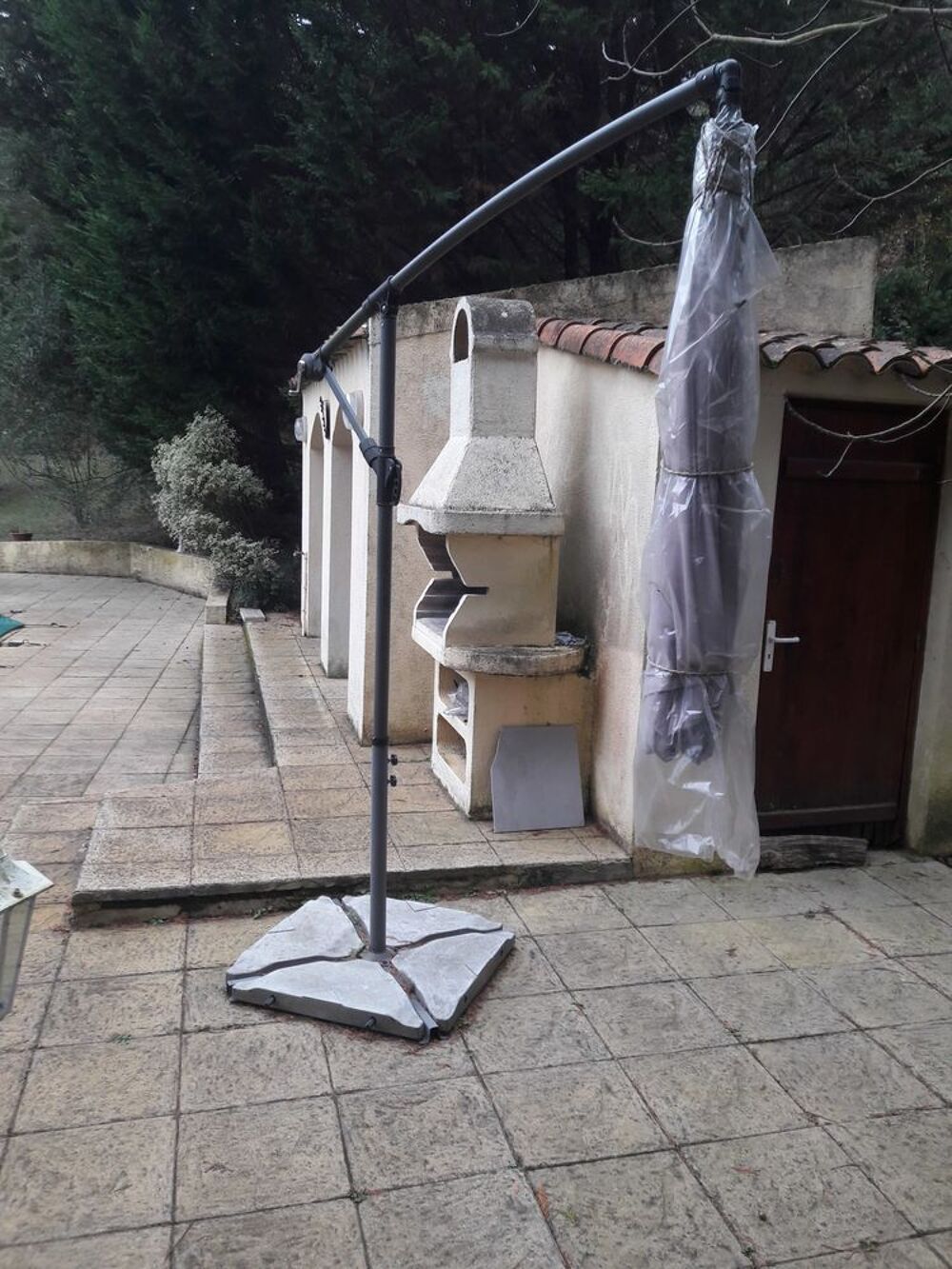 Grand parasol. Bricolage