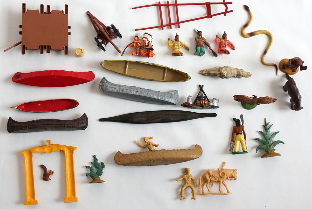 Accessoires diorama Western, Starlux, Timpo, Davy Crockett Jeux / jouets