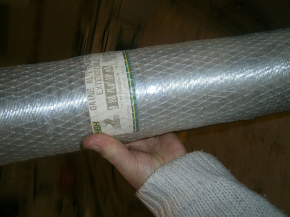 gaine pour conduit chemin&eacute;e Bricolage