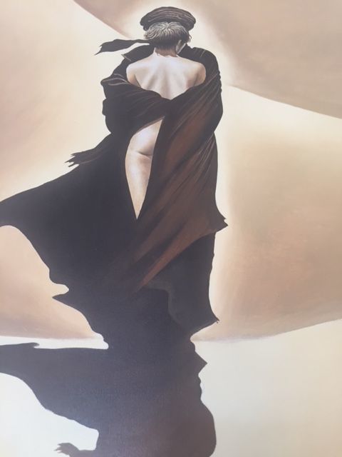 SUPERBE TOILE PEINTURE DE 1METRE SUR /50 50 Rocbaron (83)