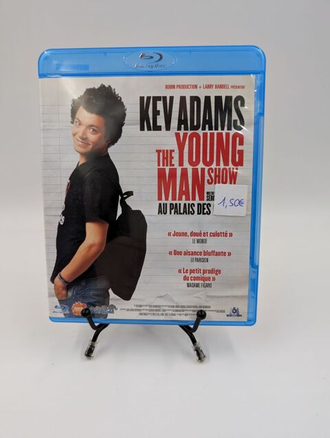 Film Blu-ray Disc Kev Adams : The Young Man Show en boite  2 Vulbens (74)