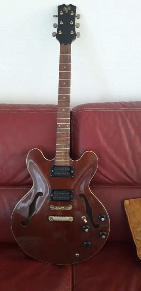 Guitare �lectrique hondo II ancienne jazz 250 Marseille 15 (13)