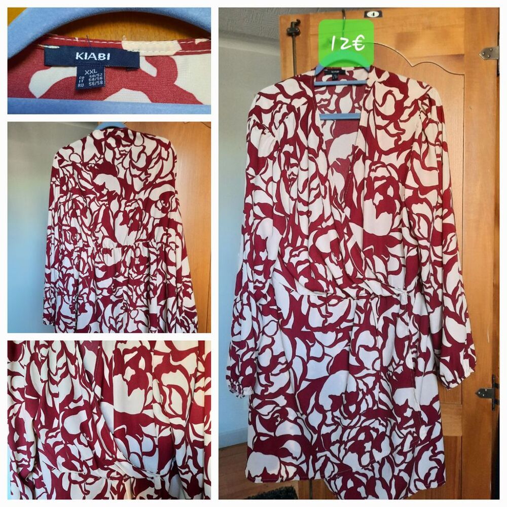 Chemise Kiabi Femme XXL Motif Floral Vêtements