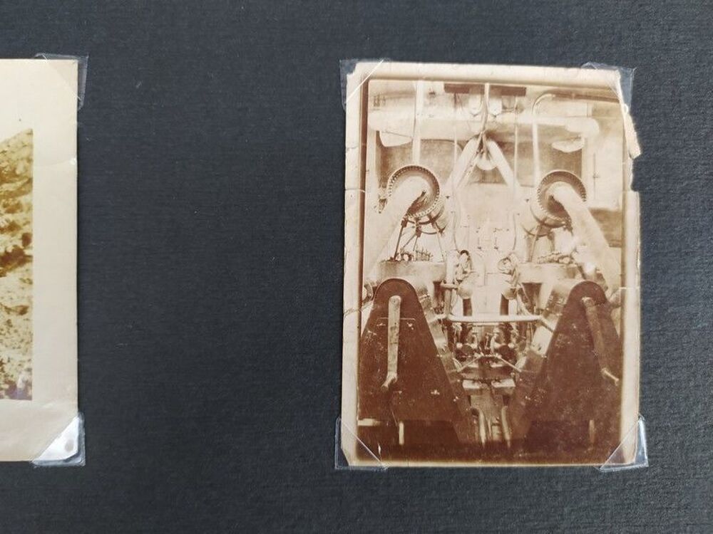 Album Photographie Poilu Artillerie Front Tranch&eacute;e 14-18 WW1 