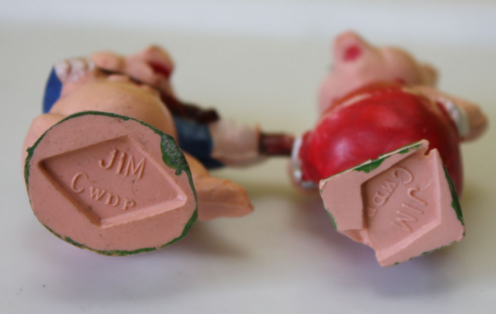Figurines JIM vintage 60 Cochon Disney (3 petits cochons) Jeux / jouets