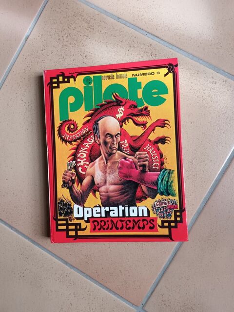 Reliure pilote n°3 de 1975 très très bon état 20 Chaspinhac (43)