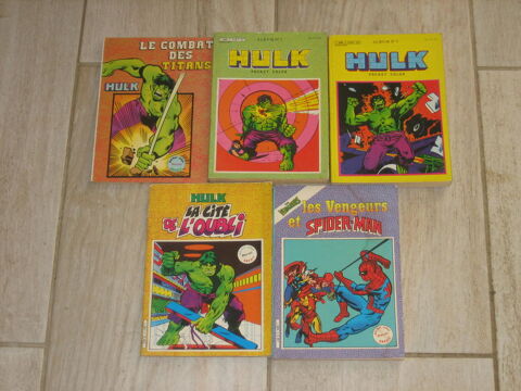 lot 7 numeros HULK + LES VENGEURS POCKET COLOR aredit artima 1982 marvel comics 15 C�zy (89)