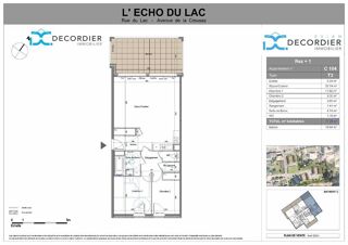  Appartement  vendre 3 pices 71 m