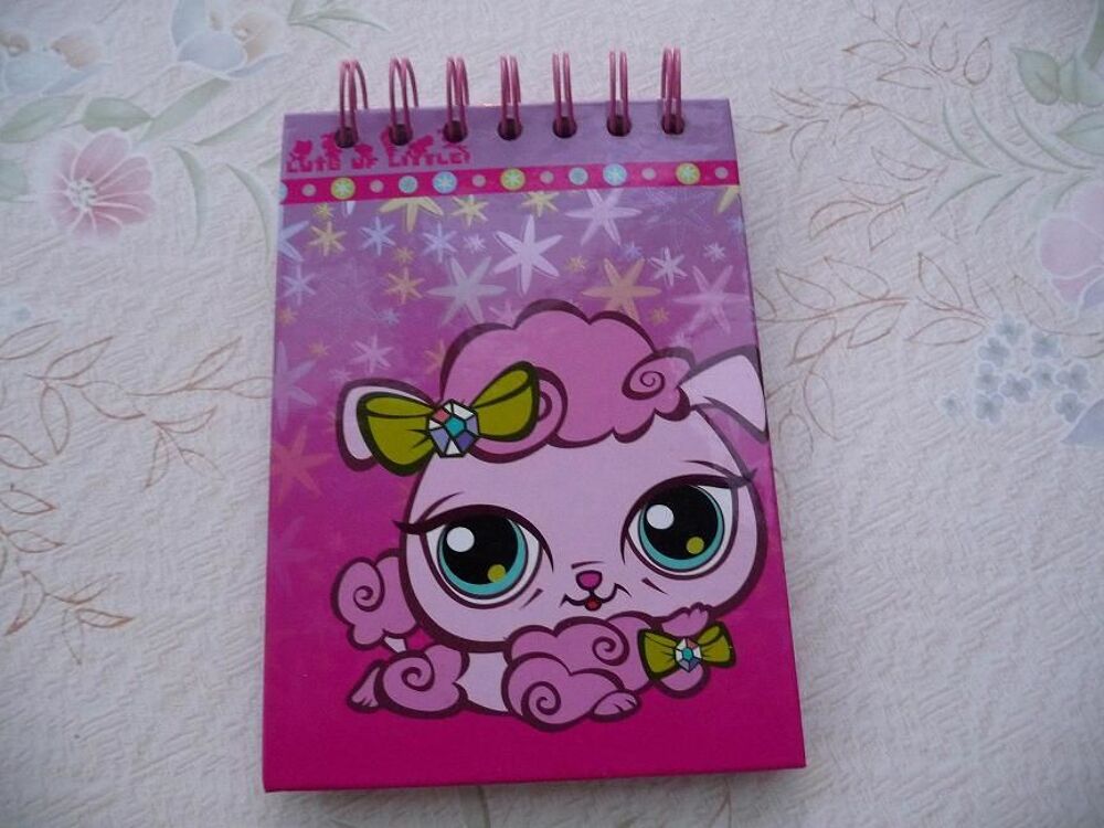 Carnet &agrave; spirale PETSHOP - N E U F Jeux / jouets