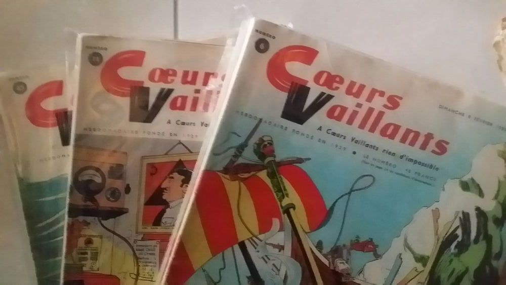  Coeurs vaillants &acirc;mes vaillantes lot bd ann&eacute;es 40-60 Livres et BD