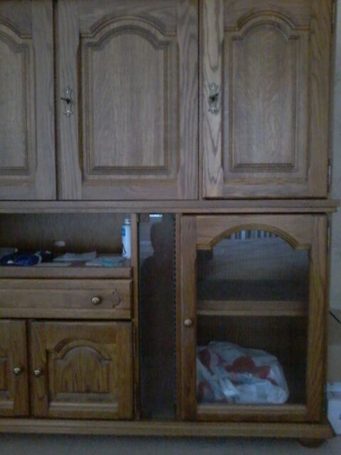 Meuble de  sallon ou  salle  a manger en chne 100 Tourcoing (59)