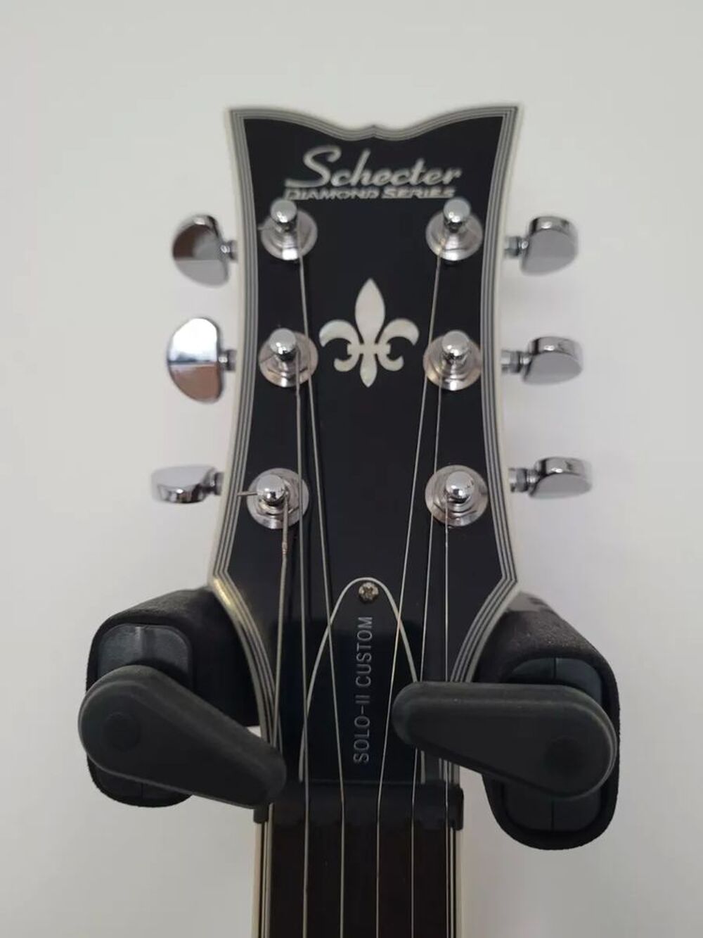Guitare &eacute;lectrique Schecter Solo II Custom Burl Natural Instruments de musique