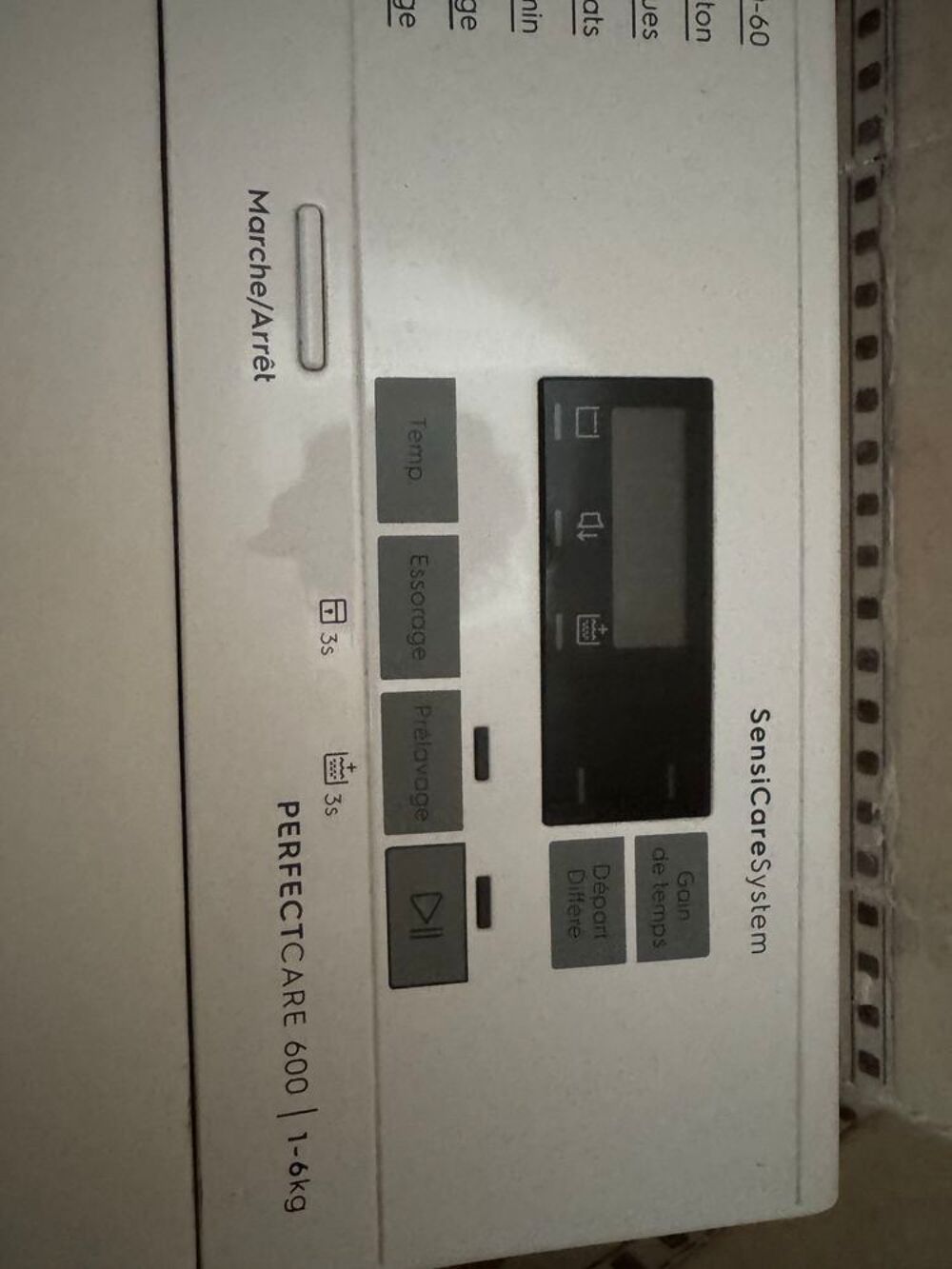 Machine &agrave; laver Electrolux 6kg Electroménager