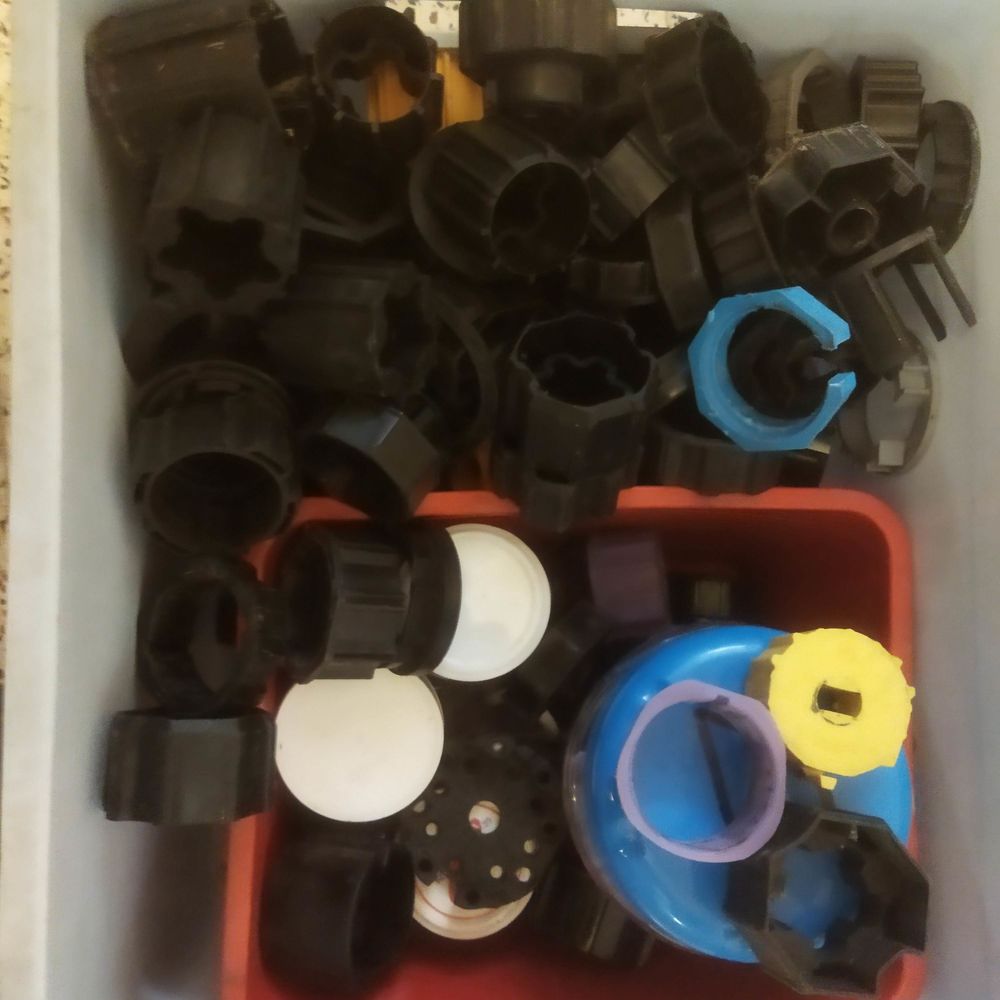 Gros lot de bagues et d'entraineurs de moteurs volet roulant Bricolage