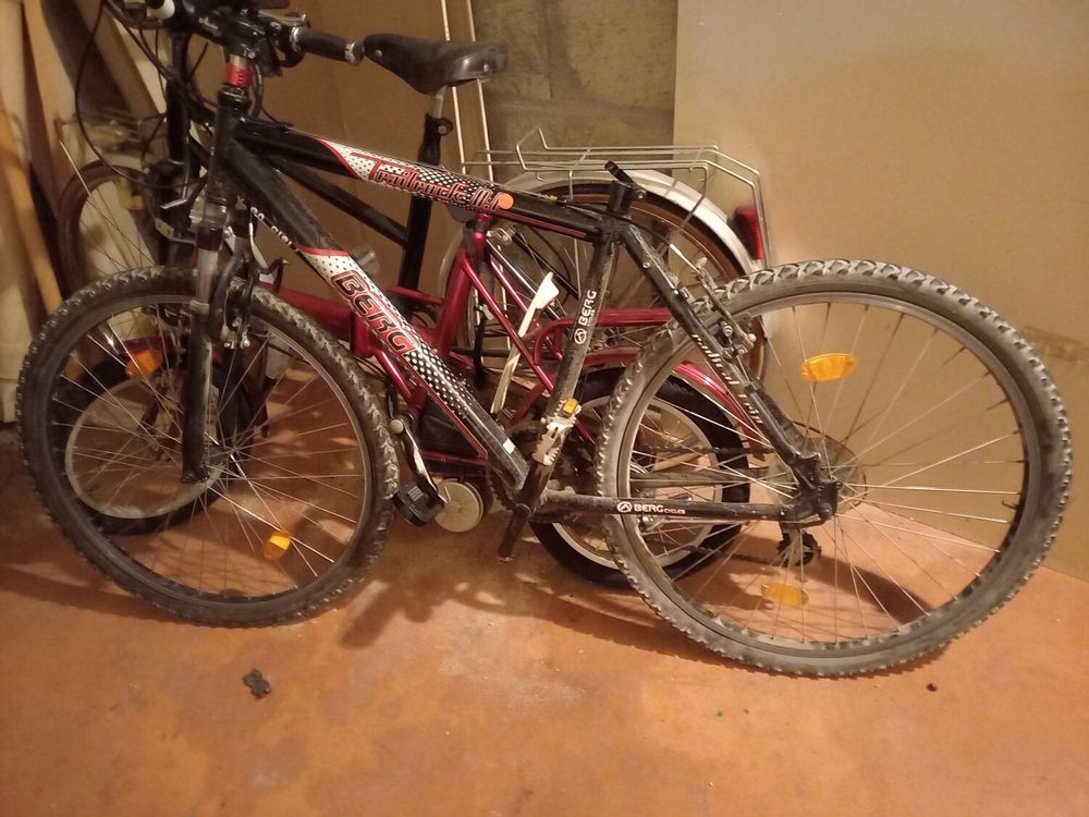Lot de 7 velos Sports