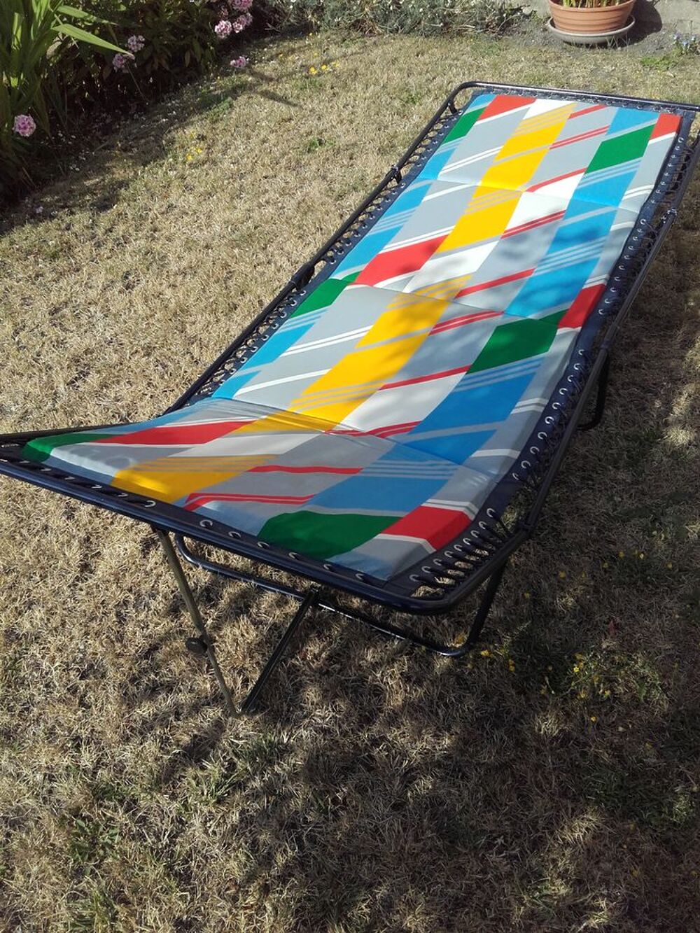 Transats quasi neuf en excellent &eacute;tat &agrave; saisir servi 2 fois Jardin