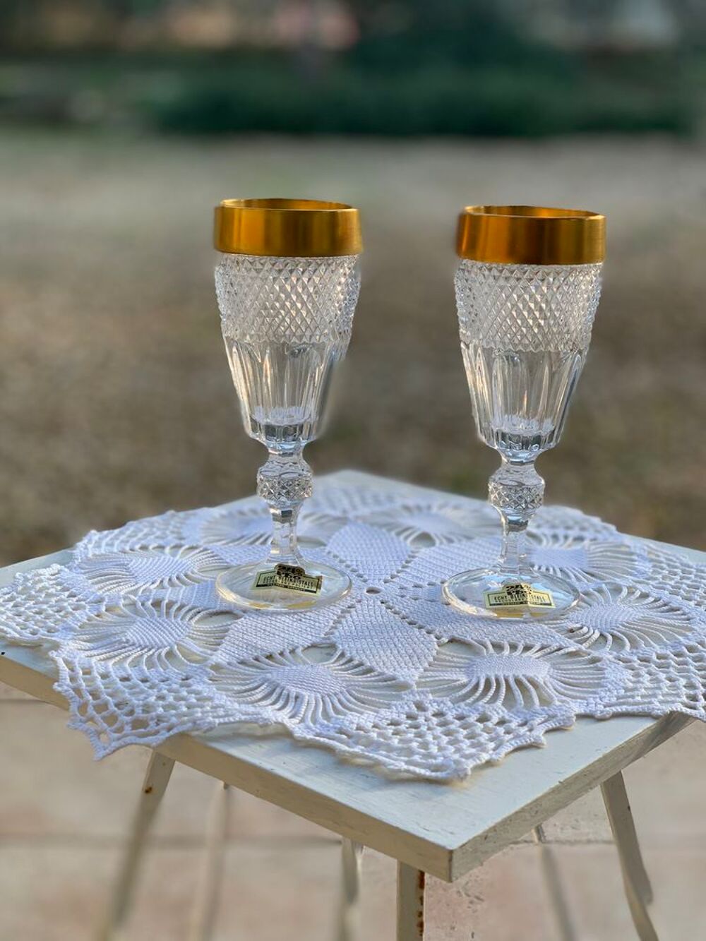 verres anciens Décoration