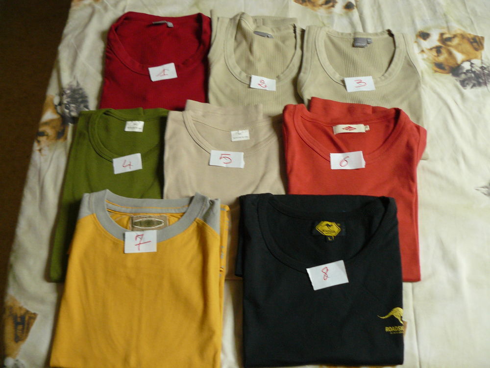 7 tee-shirts sans manche "bibi" Vêtements