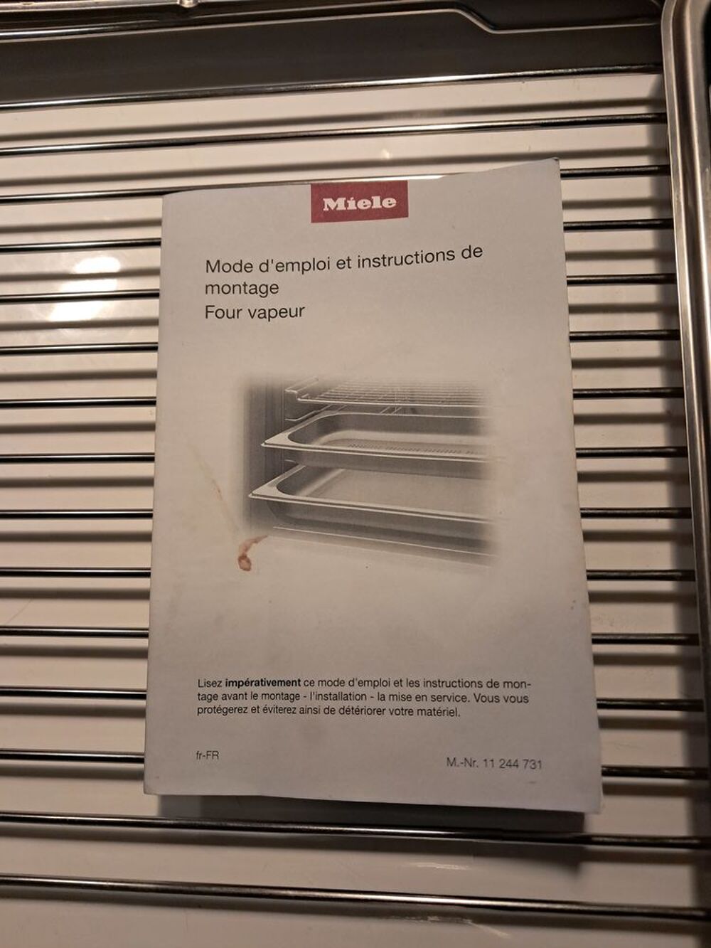 Four encastrable vapeur MIELE DG 2740 Inox/CleanSteel Electroménager