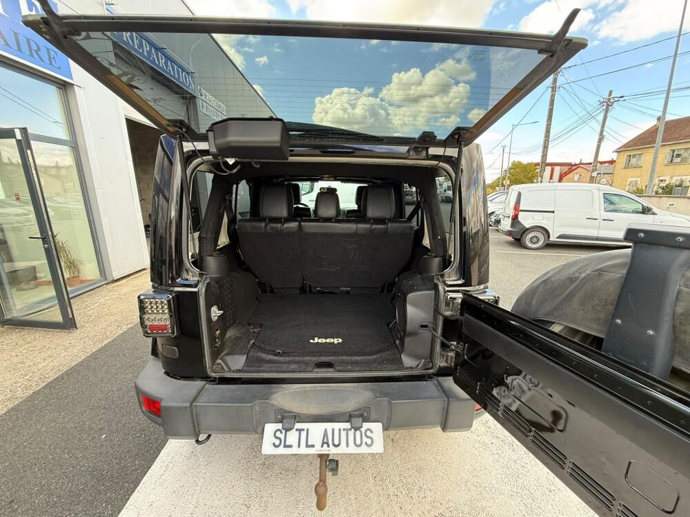 Wrangler SAHARA 2.8 CRD 4X4 200CH GARANTIE 6 MOIS / REPRISE POSSIBLE 2013 occasion 36300 Le Blanc