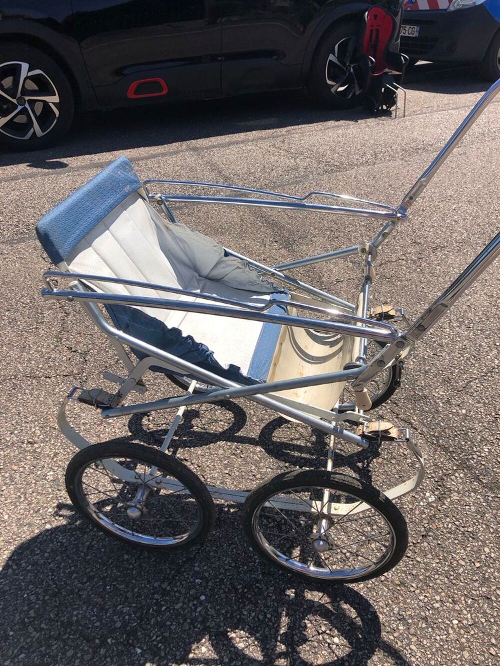 landau poussette vintage Puériculture