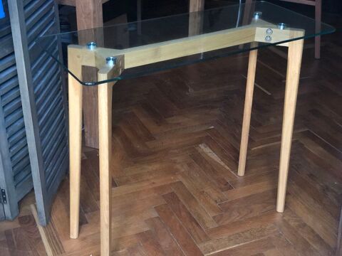  une console en verre trempé Maison du Monde 104 Toulouse (31)
