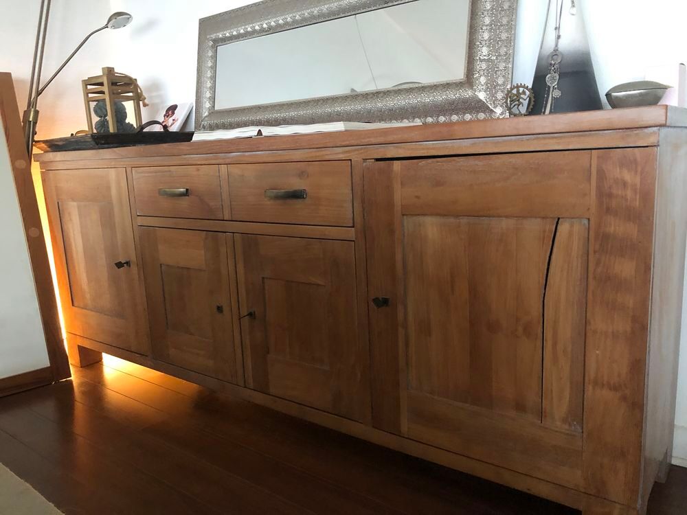 Buffet en teck massif Meubles
