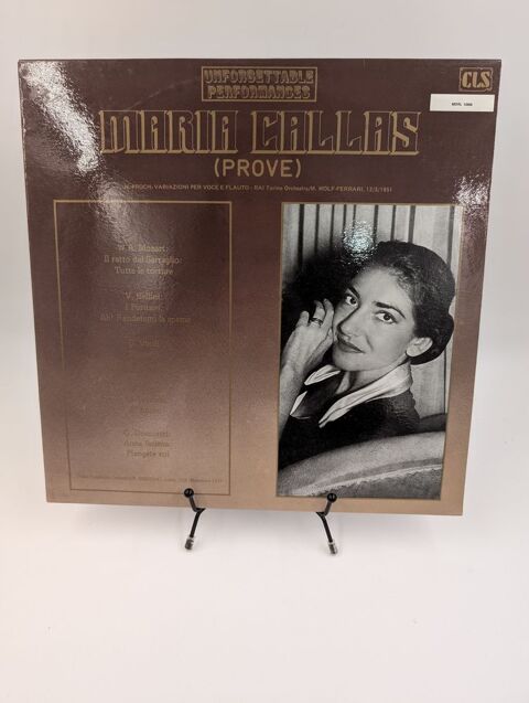 Vinyle 33 tours Maria Callas (Prove) avec fourreau 5 Vulbens (74)