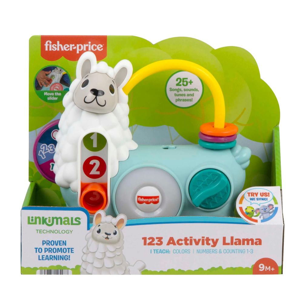 jouet d'&eacute;veil Fisher Price 123 Activit&eacute;s Llama, neuf. Jeux / jouets