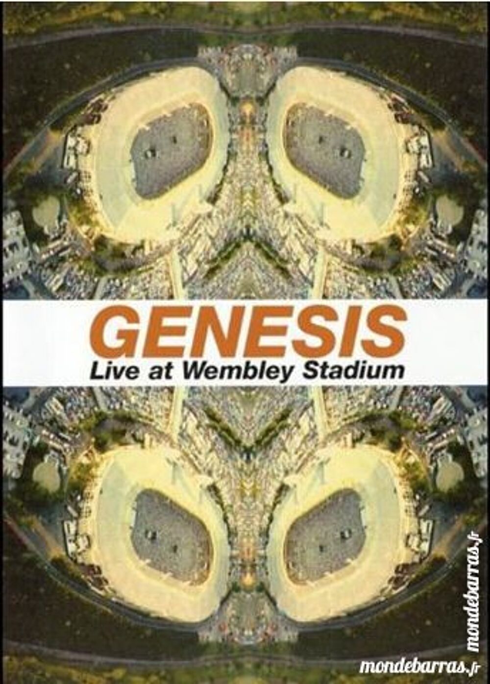GENESIS LIVE AT WEMBLEY STADIUM DVD et blu-ray