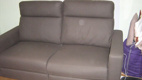 canap� �lectrique 
REV�TEMENT TISSU NOBUK GRIS 100% POLYESTE 450 Lalouvesc (07)