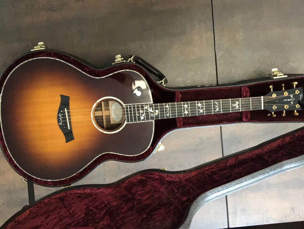 Guitare TAYLOR 918E Tobacco Sunburst Instruments de musique