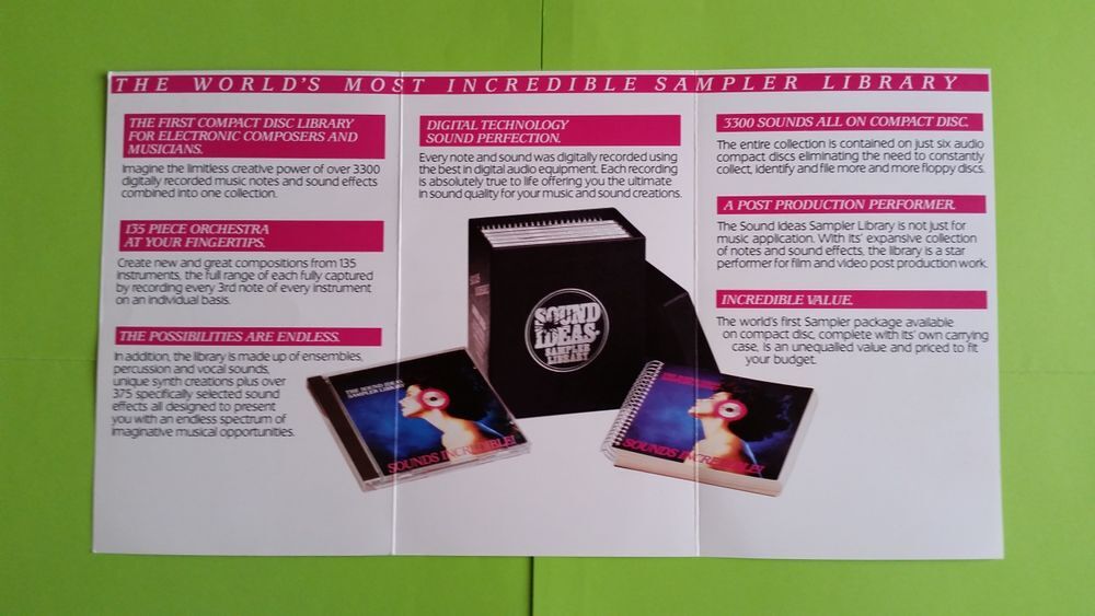 SOUND IDEAS CD CD et vinyles